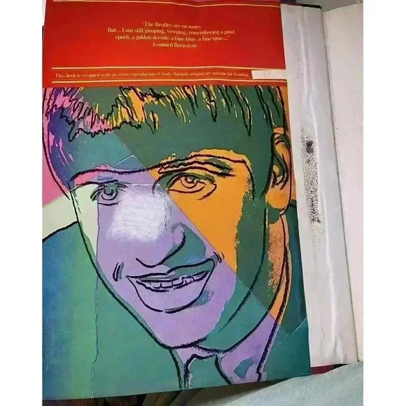 The Beatles Andy Worhol Book Rolling Stone Press Times Book 1980 - Picture 7 of 16